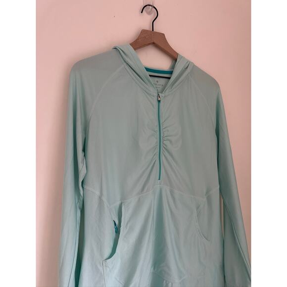 Athleta Sun Up Swim Coverup Tunic Resort Vacation in Mint Green - Size L - Picture 8 of 9